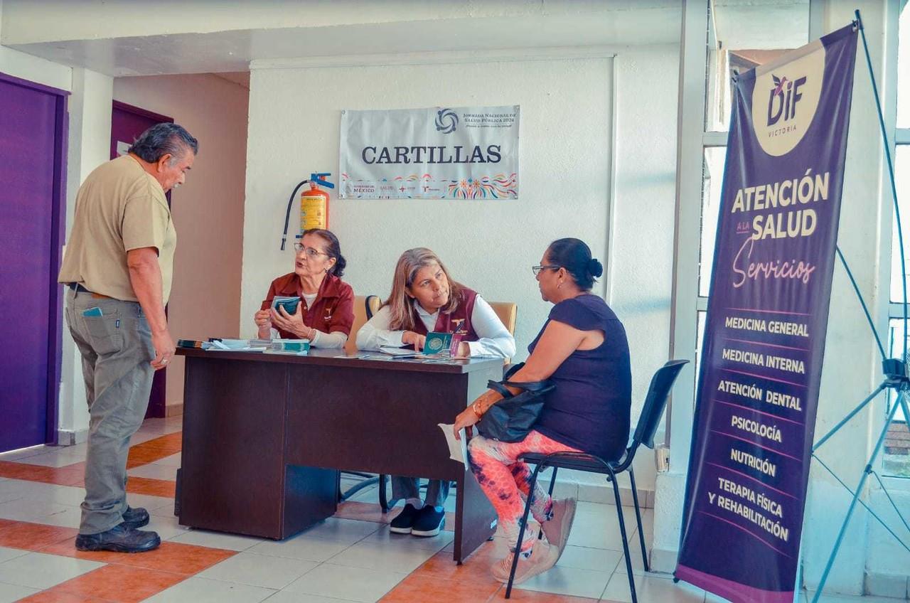 Asiste por tu cartilla Nacional de Salud, completamente gratis. Foto: DIF Victoria