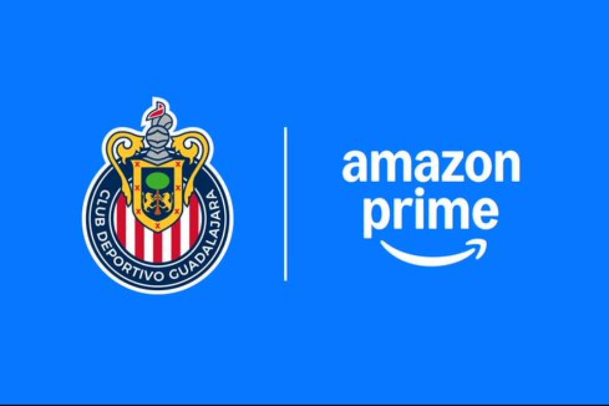 Logos de Chivas y Prime Video Foto: X(Twitter) @Chivas