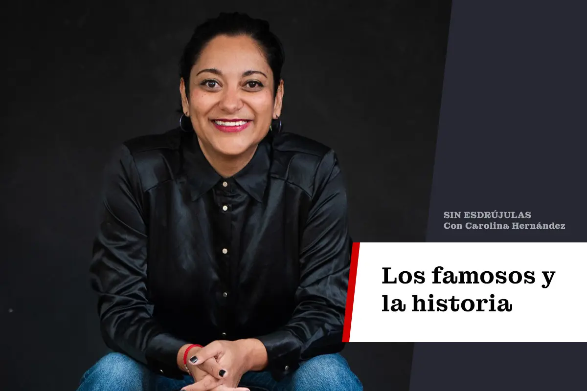 Los famosos y la historia