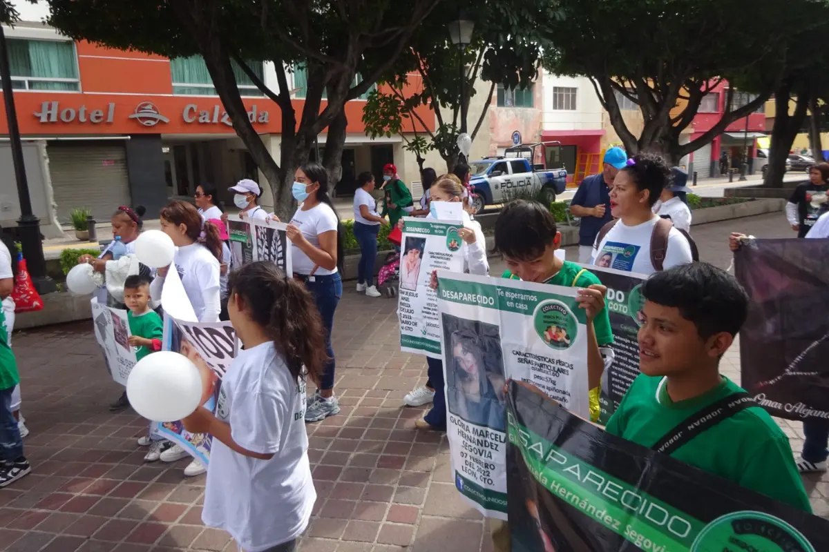 Día Internacional de las Víctimas de Desaparición Forzada en Guanajuato, foto: POSTA México