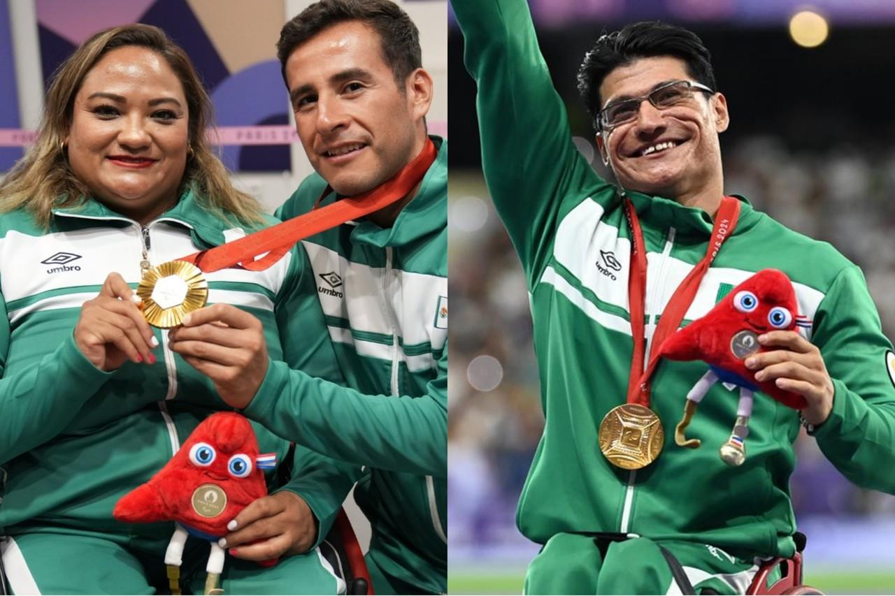 Suman atletas mexiquenses dos medallas de oro para México. Imagen: GEM