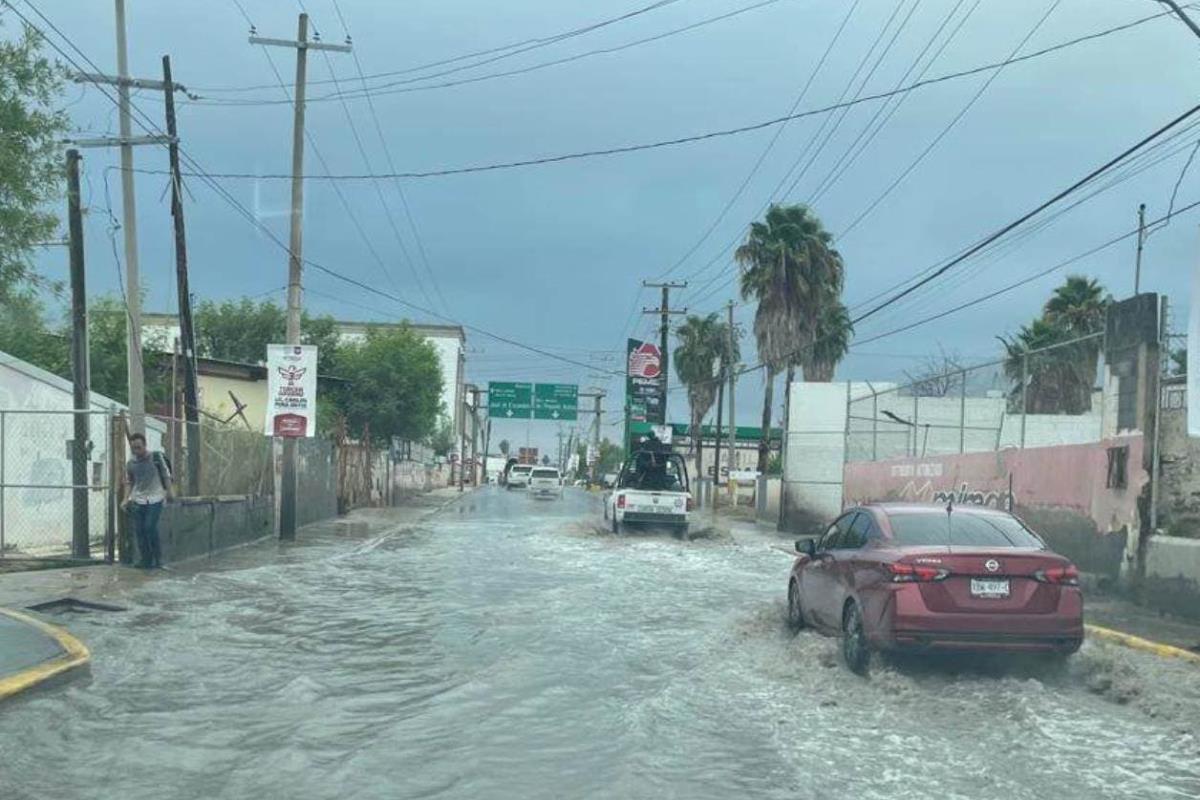 Las autoridades emitieron alertas a la ciudadanía para evitar posibles accidentes y mantener la seguridad en las áreas afectadas. Foto: Posta Tamaulipas