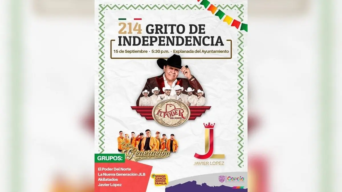 Gobierno de García grito de independencia