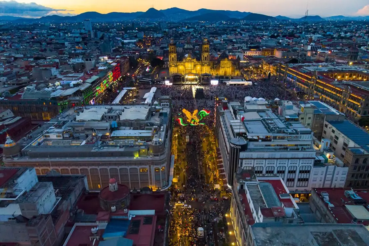 Ciudad de México. Créditos: X @webcamsdemexico.