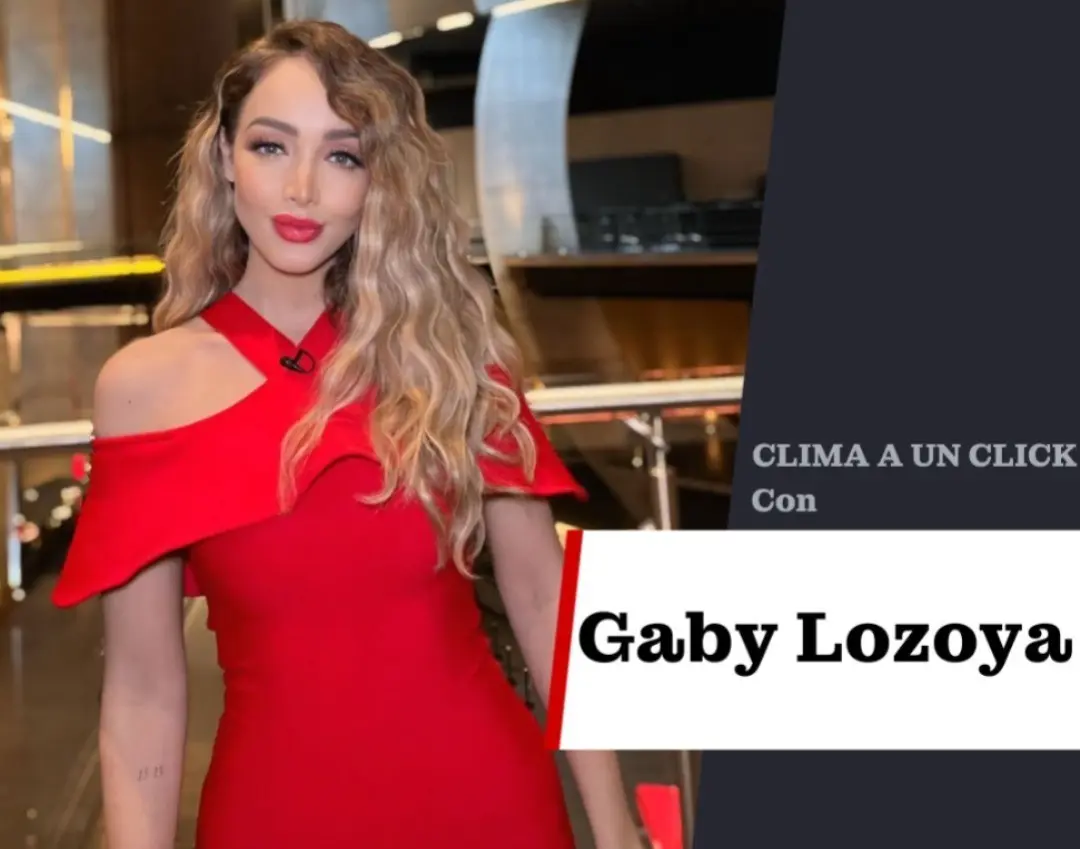 Lunes con lluvia y nubosidad presente: Gaby Lozoya