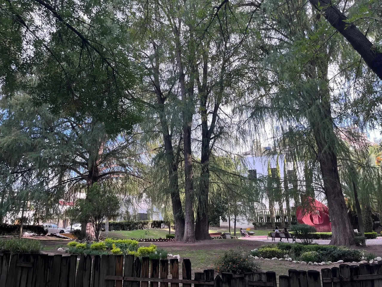 Parque Guadiana es un espectáculo durante el otoño. Foto: Alejandro Avila.