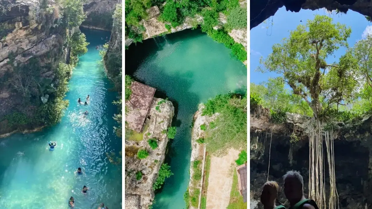 Todo sobre el cenote Santa Bárbara en Homún, Yucatán. Foto: Cenote Santa Barbara