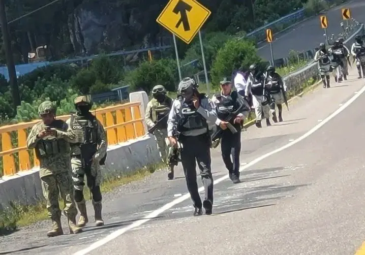 Se localizaron cuerpos en al Supercarretera Durango - Mazatlán. Foto: Especial.