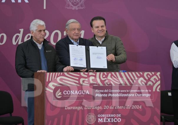 Se va AMLO ¿Recuerdas qué obras le dejó a Durango?