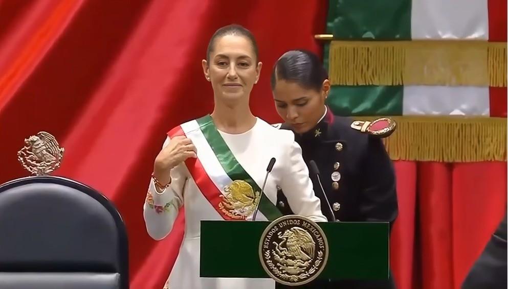 Claudia Sheinbaum dio su primer discurso como presidenta de México. Foto: Redes sociales