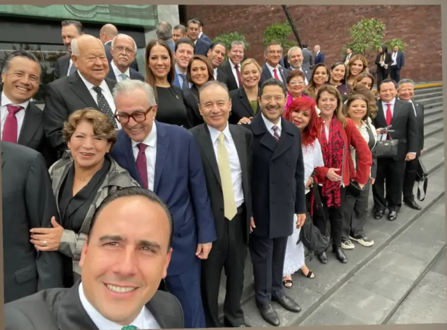 Samuel García Sepúlveda en el Congreso de la Unión. Foto. Instragram Samuel García