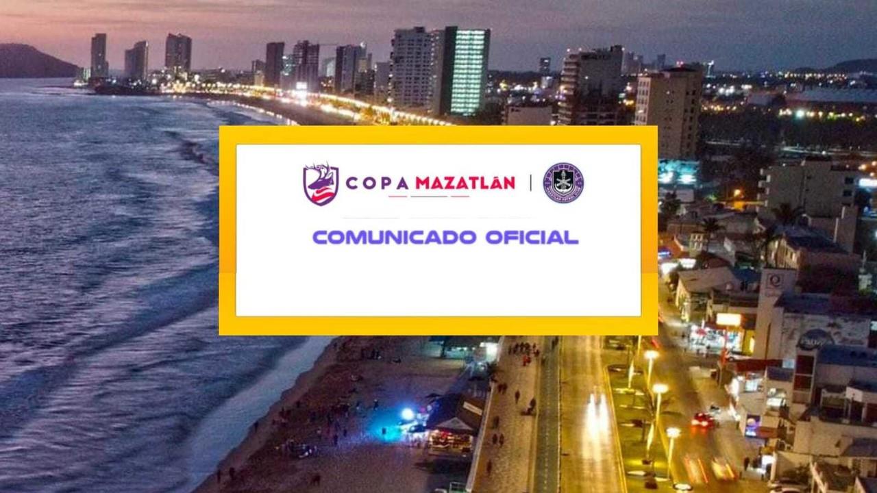 La Copa Mazatlán será reprogramada debido a la violencia registrada en el estado de Sinaloa. Foto: Facebook/ Copa Mazatlán.