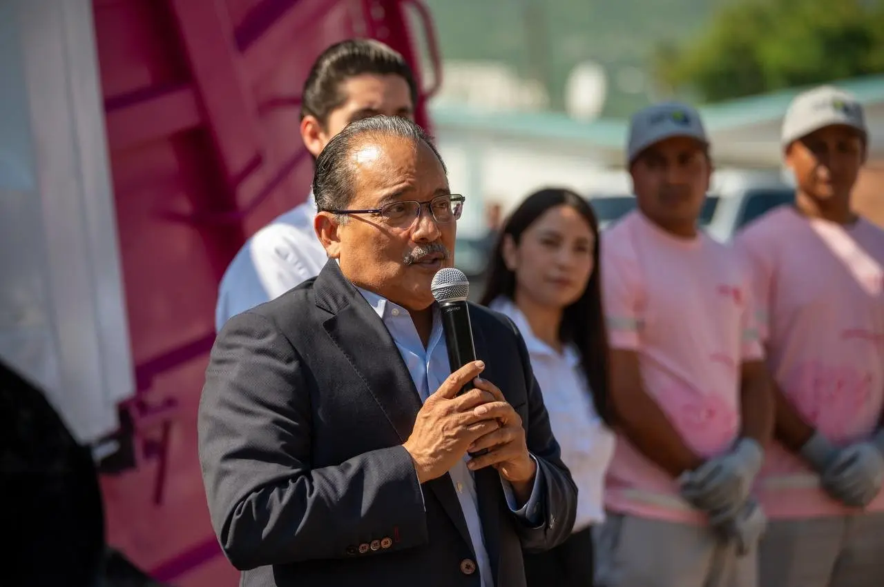 El alcalde Andrés Mijes. Foto: Gobierno de Escobedo