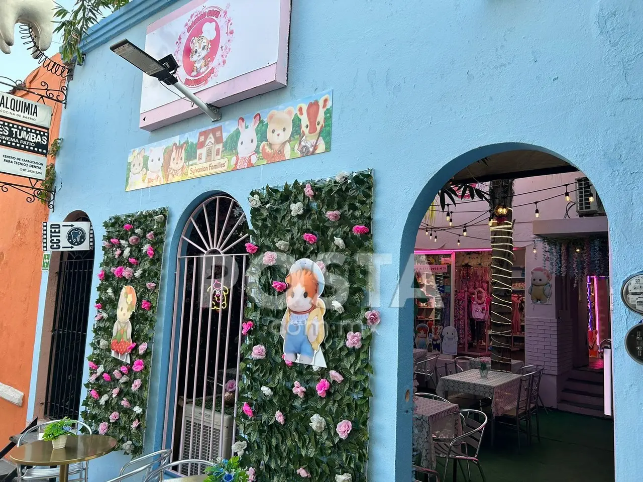 Kawaii Café Monterrey ubicado en Barrio Antiguo. Foto: POSTA MX.