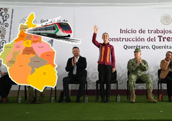 Inician obras del Tren México-Querétaro: Estas serán sus conexiones en CDMX