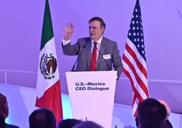 Marcelo Ebrard alaba T-MEC previo a reunión con empresarios de EEUU y México
