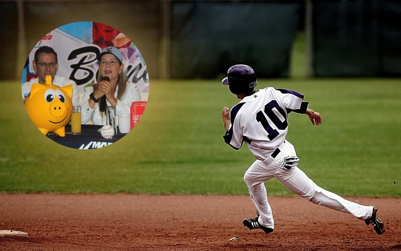 Niño jugando béisbol y presentación del Torneo Formando Estrellas en Torreón / Foto: Canva | Instituto Estatal del Deporte de Coahuila