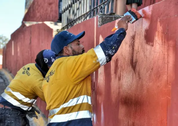 Barrio Mágico en Analco y Calvario recibe mantenimiento