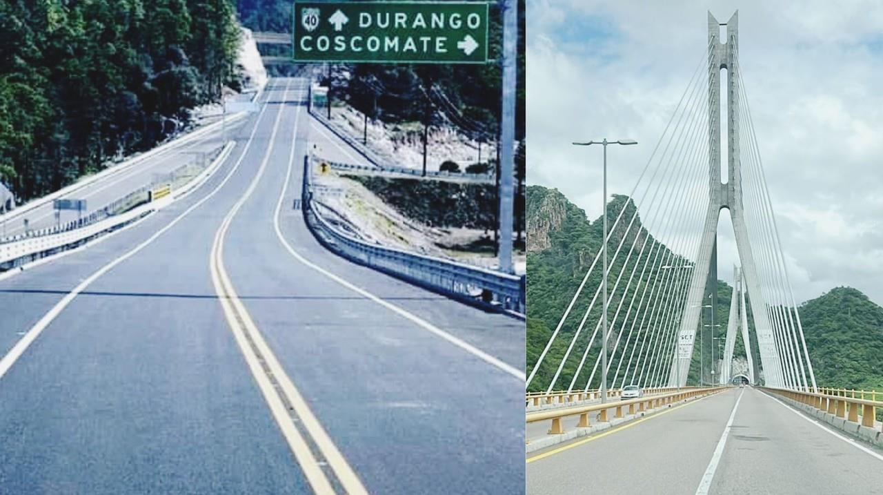 Al viajar por la Supercarretera Durango-Mazatlán se otorga un seguro de viajero. Foto: Especial.