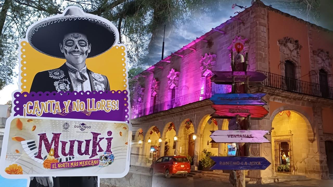 Este martes 29 de octubre se realizará el desfile del Festival Muuki 2024, motivo por el que cerrarán algunas calles del Centro Histórico de la ciudad duranguense. Foto: Gerardo Lares.