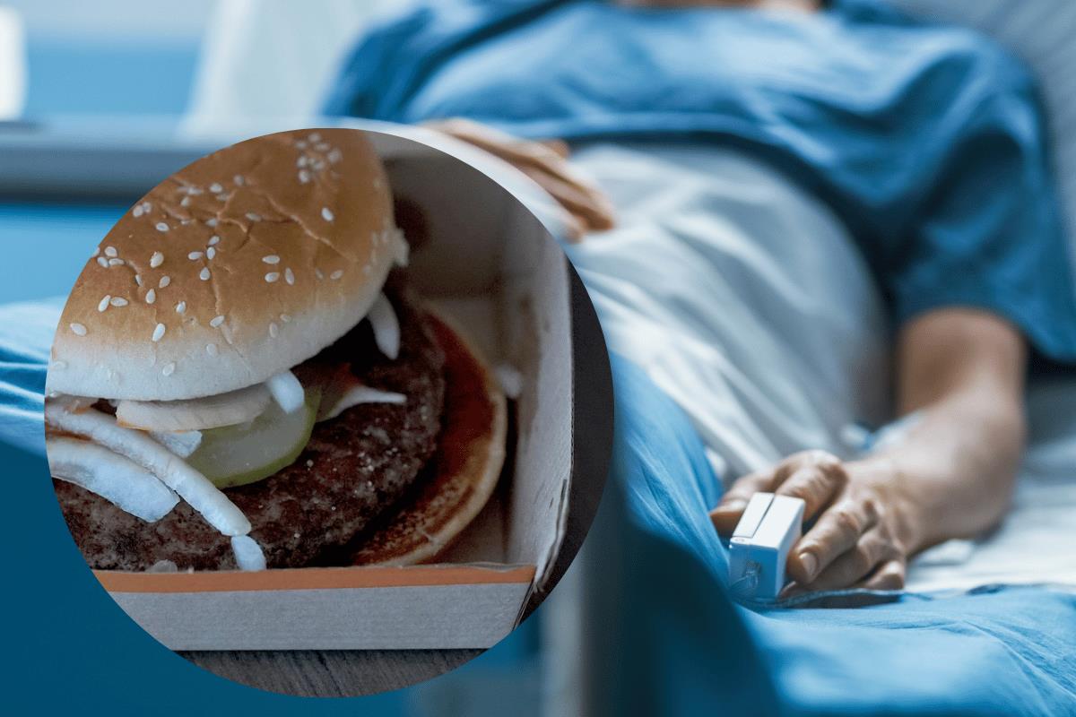 Hamburguesa cuarto de libra de McDonalds, el miércoles 26 de octubre de 2024, en Chicago. (AP Foto/Charles Rex Arbogast)