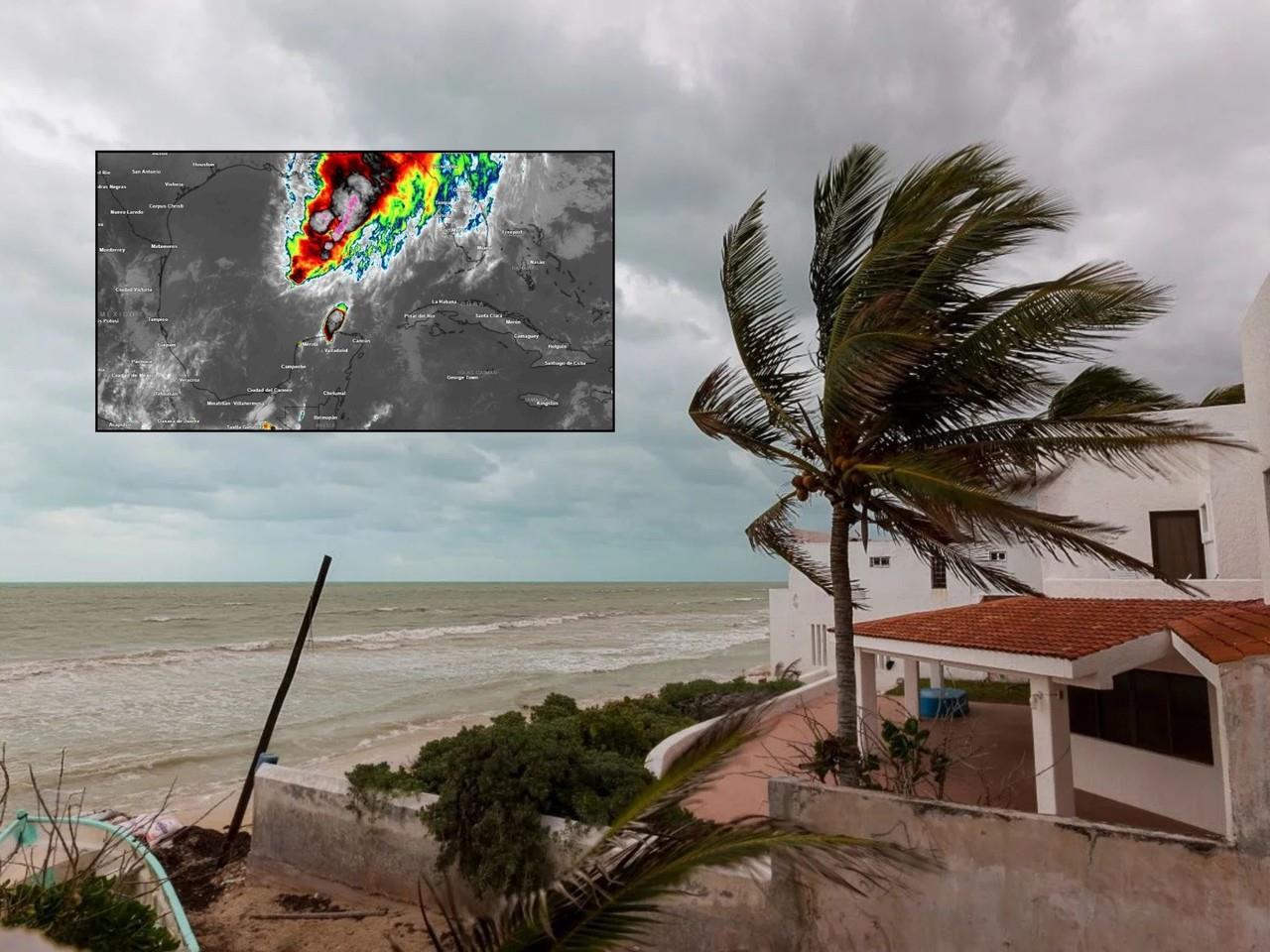 Para este miércoles se prevén algunas tormentas por los efectos del frente frío número 10.- Foto ilustrativa