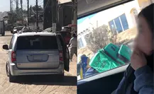 Conductor de Uber tumba a mujer motociclista en semáforo de Los Cabos (VIDEO) Conductor de Uber tumba a mujer motociclista en semáforo de Los Cabos (VIDEO)