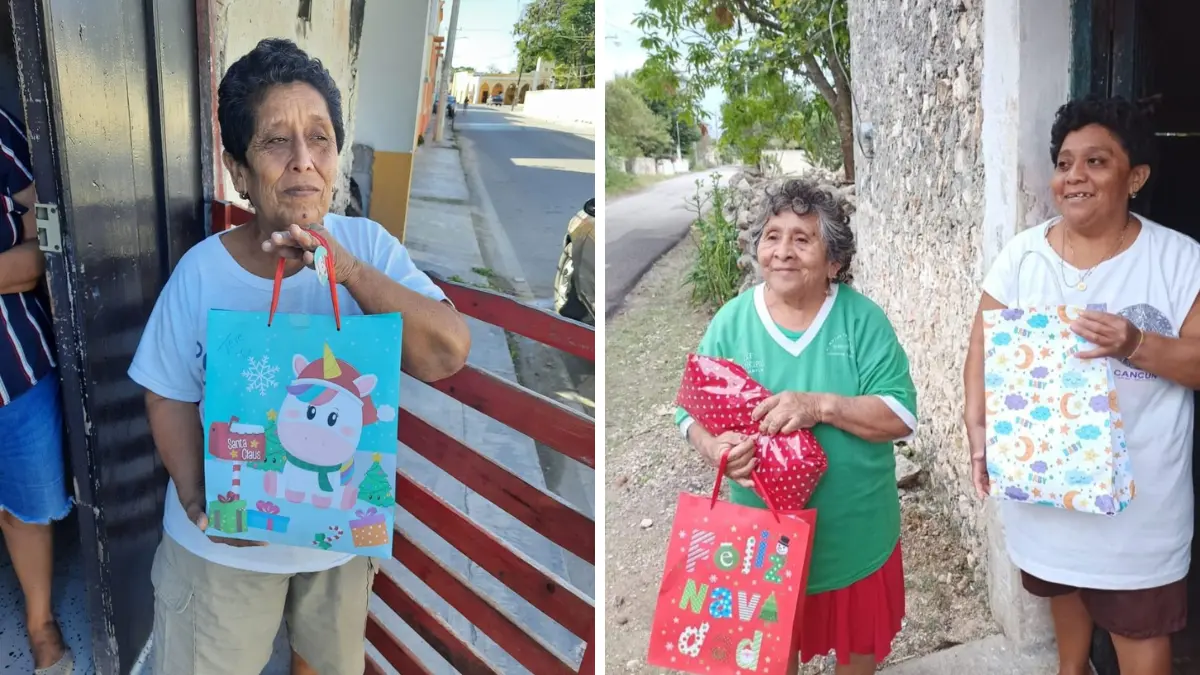 Ya son 20 abuelitos los que cuenta con un padrino o madrina Foto: Compartiendo amor Sinanché