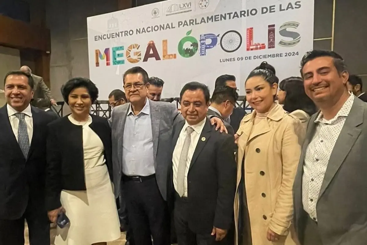 Encuentro Nacional Parlamentario de las Megalópolis Foto: X(Twitter) @elimoralesg