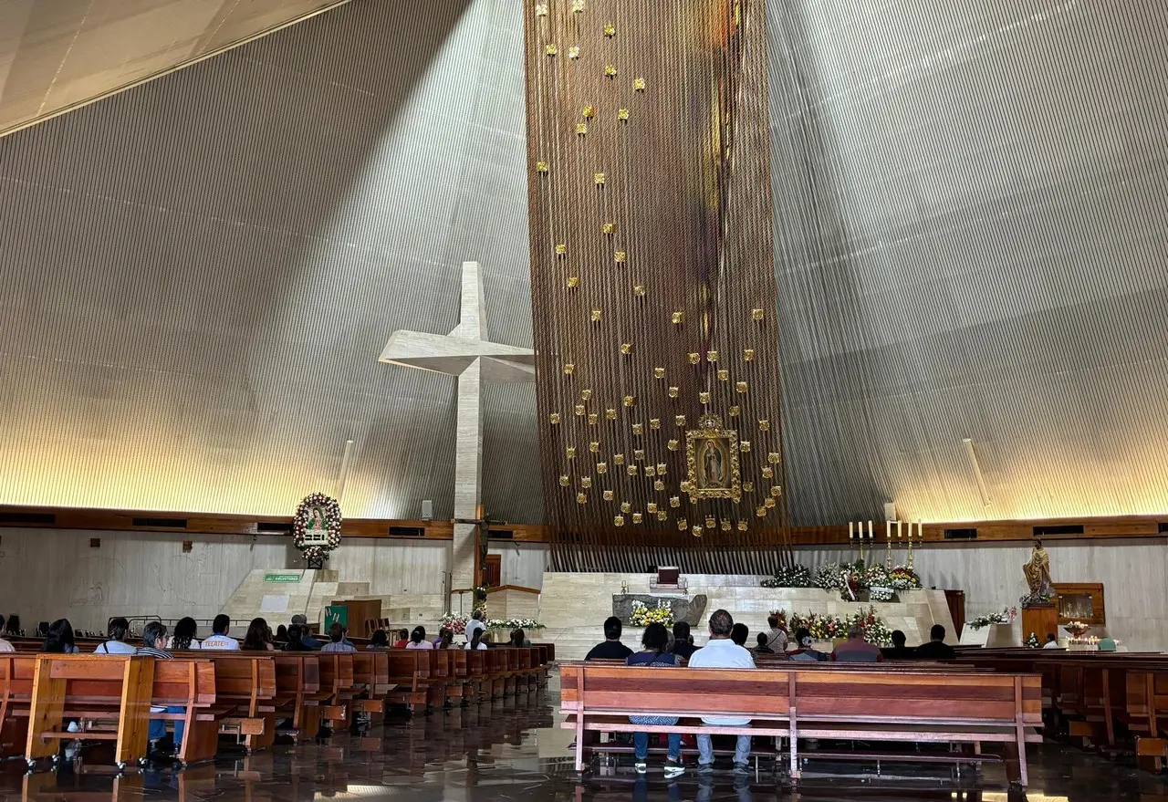 Basílica en Monterrey. Foto: Diego Beltrán