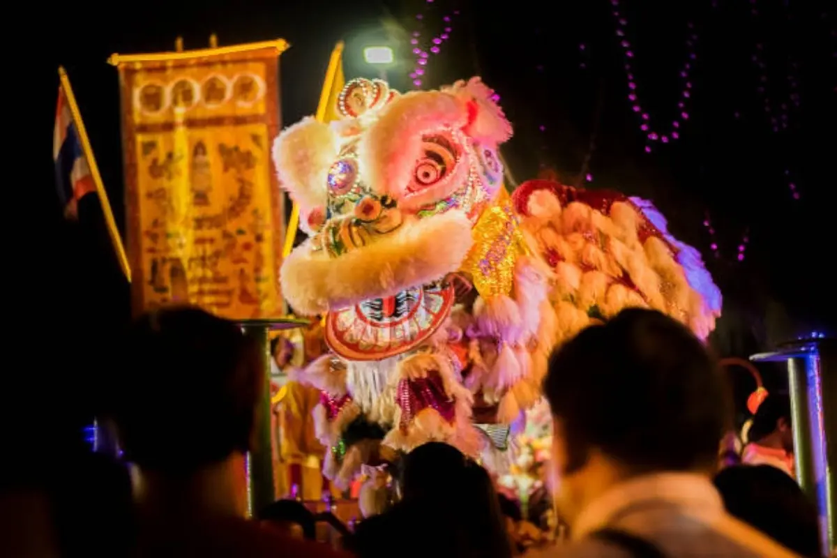 Dragón conmemorativo del Año Nuevo chino Foto: iStock