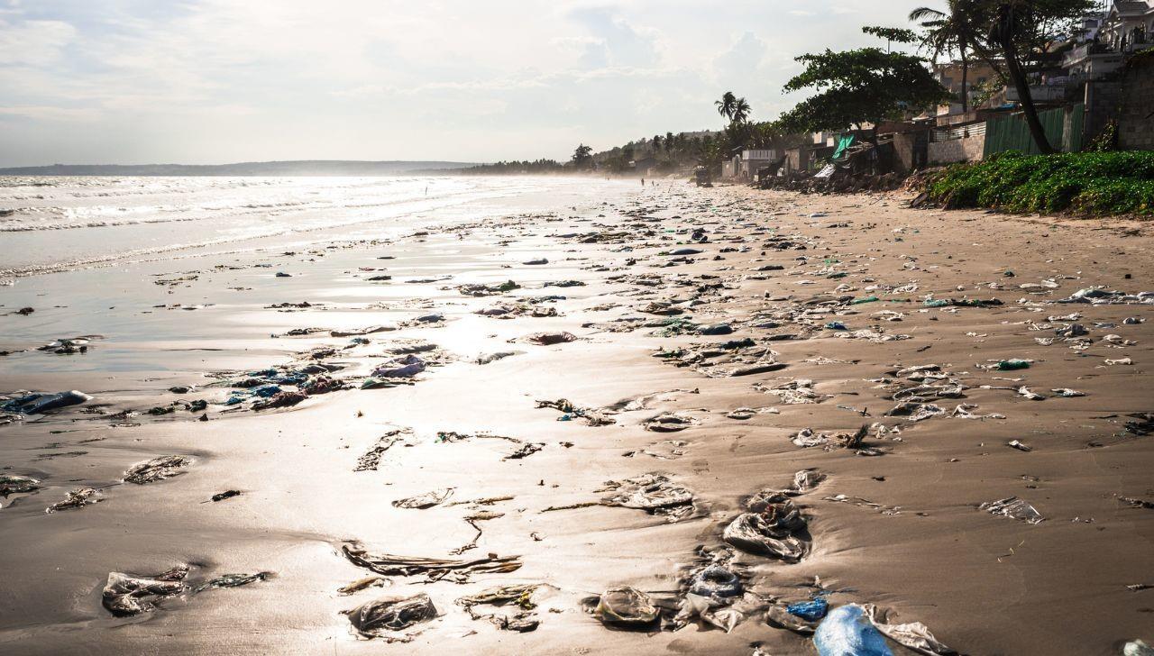 Playas contaminadas. Foto: Redes Sociales