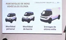 Claudia Sheinbaum presenta Olinia, mini autos eléctricos desde 90 mil pesos Claudia Sheinbaum presenta Olinia, mini autos eléctricos desde 90 mil pesos