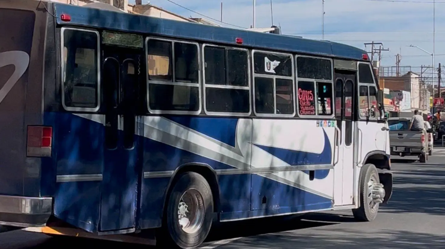 Imagen ilustrativa del transporte público de la ciudad de Durango. Foto: Alejandro Ávila.