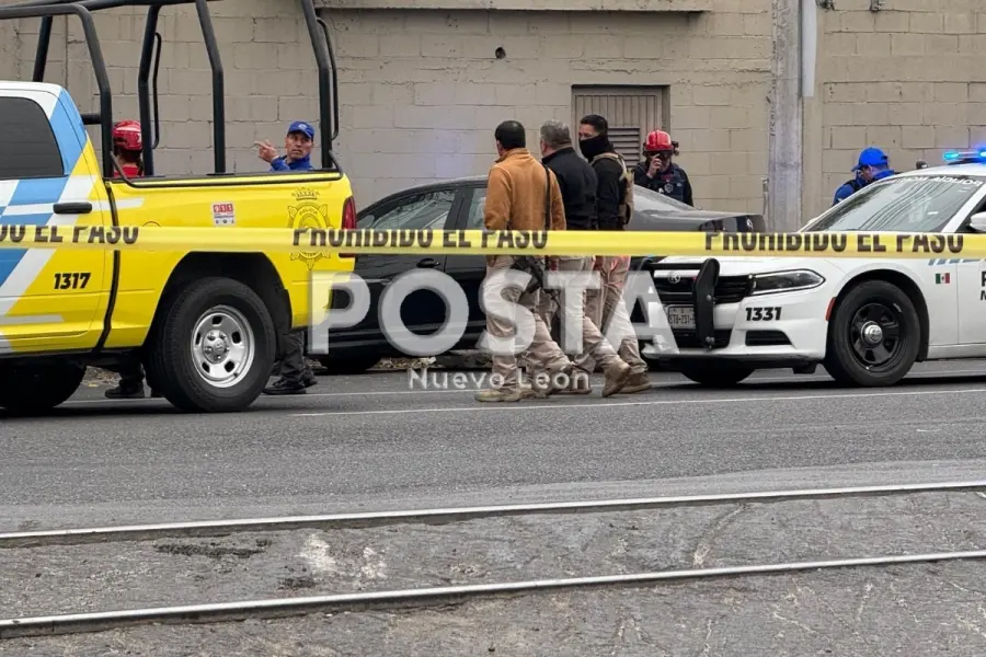 VIDEO l Balacera en avenida Gonzalitos deja a un hombre sin vida