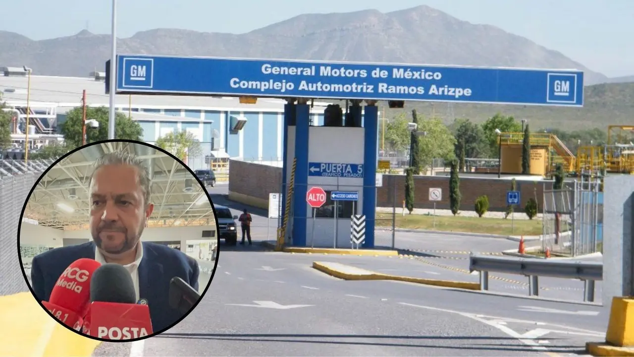 El alcalde Tomás Gutiérrez habló sobre el futuro de General Motors. (Fotografía: Marco Juárez)