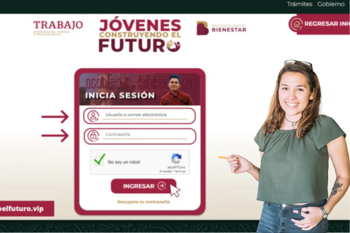 Con el incremento del salario mínimo en 2025, el apoyo económico también se verá beneficiado pasando a 8,480.17 pesos mensuales./ Jóvenes Construyendo el Futuro/Canva