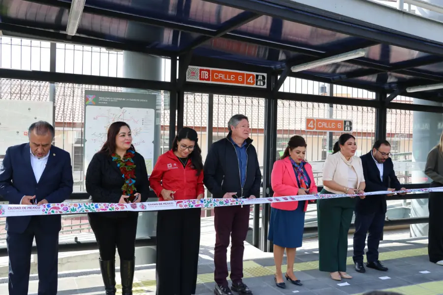 Así es la nueva estación de Metrobús en Iztacalco