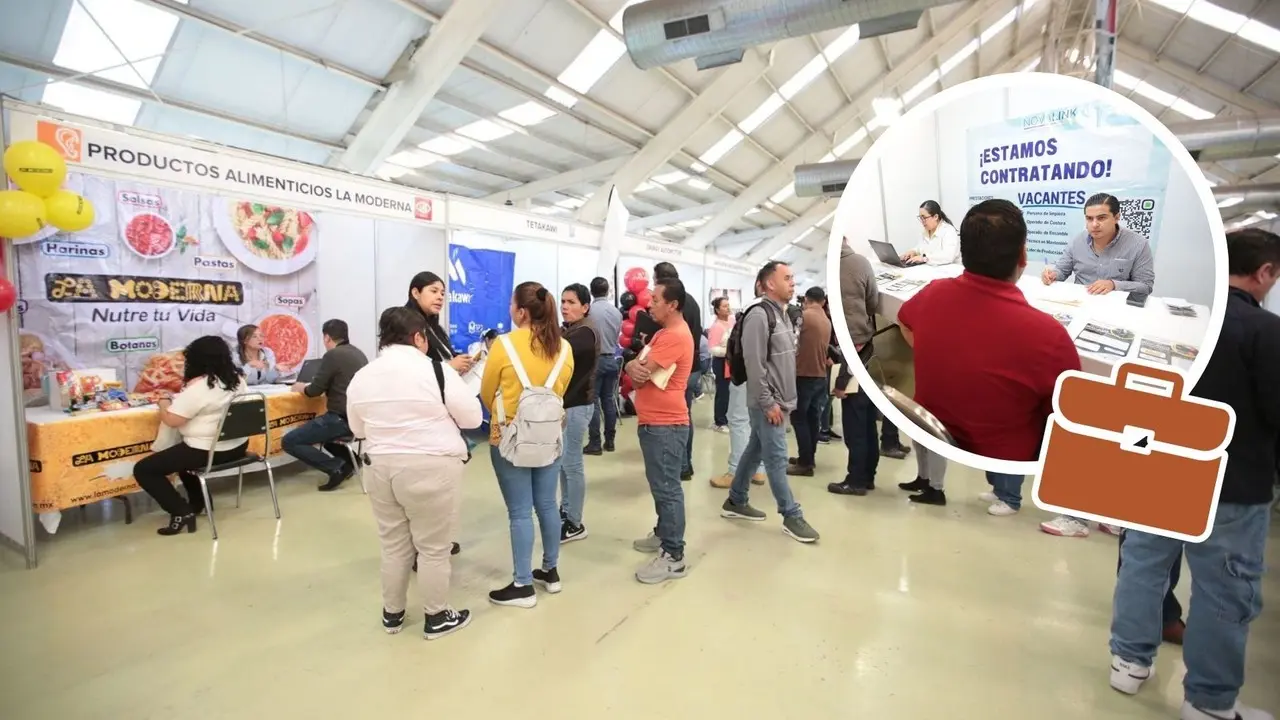 Feria del empleo en Saltillo 2025 / Foto: Gobierno de Coahuila | Canva