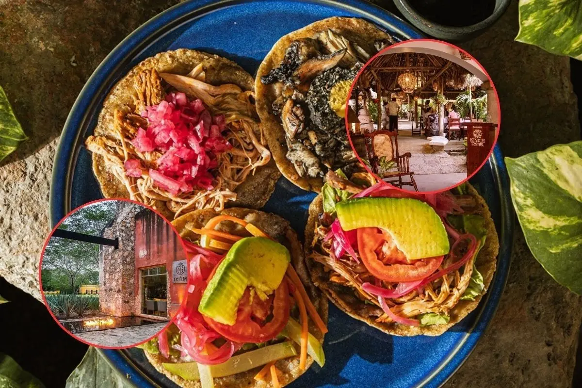 Este año, cuatro restaurantes yucatecos forman parte de la Guía México Gastronómico.- Fuente @kinichizamal