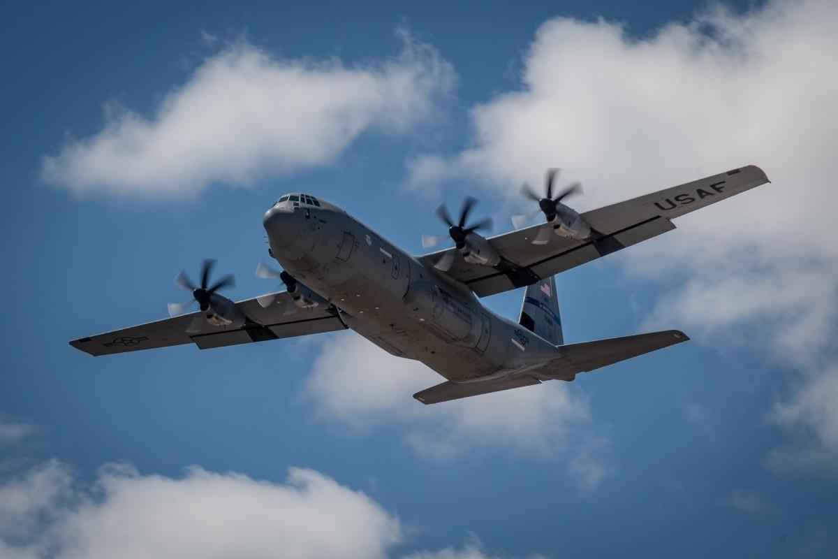 Avión de la Fuerza Aérea de Estados Unidos Foto: X(Twitter) @usairforce