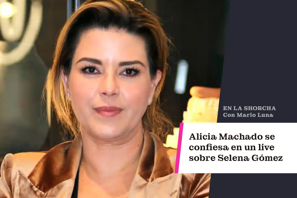 Alicia Machado se confiesa sobre lo sucedido con Selena Gomez. / FOTO: IG Alicia Machado