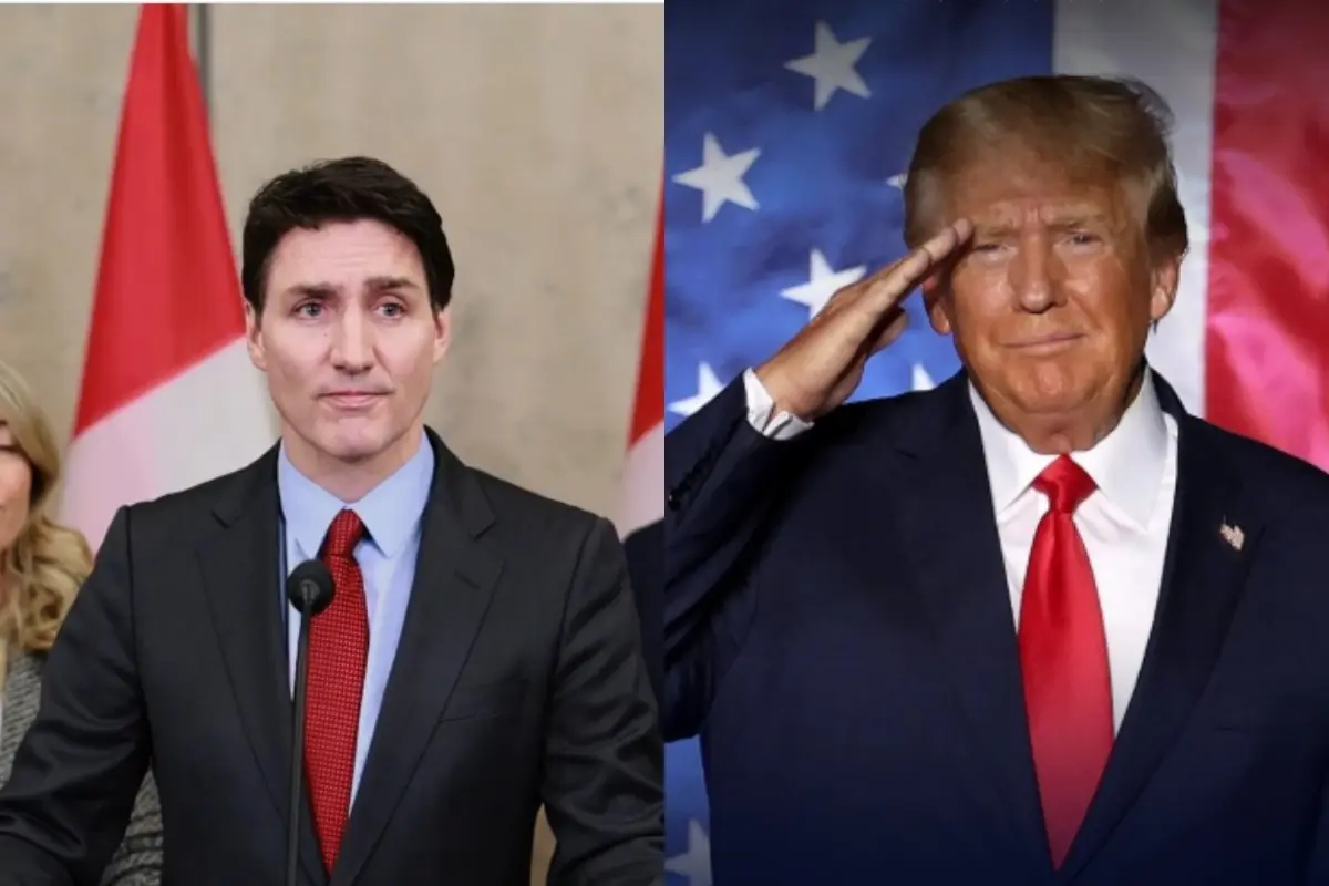 Justin Trudeau y Donald Trump Foto: X(Twitter) @JustinTrudeau/@realDonaldTrump