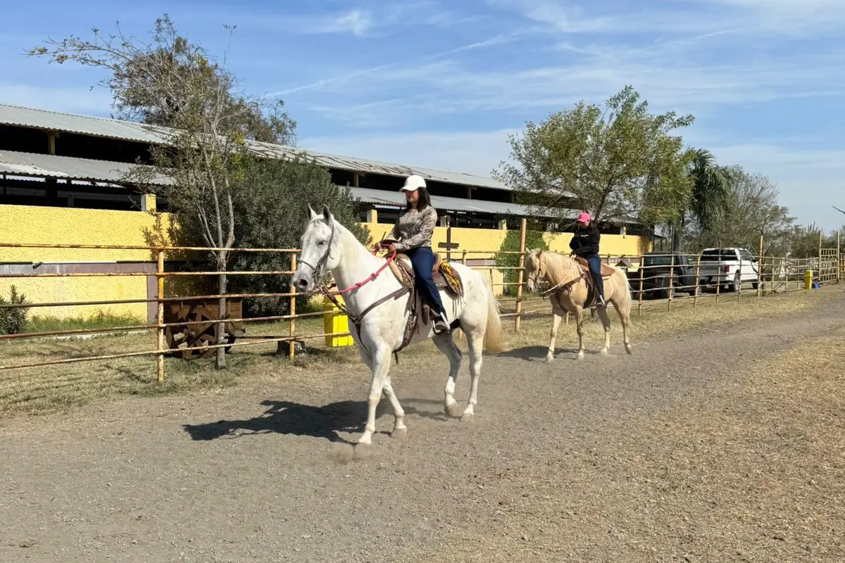 Nuevo León cuenta con una gran variedad de centros ecuestres para aprender a montar/Foto: Vianca Treviño