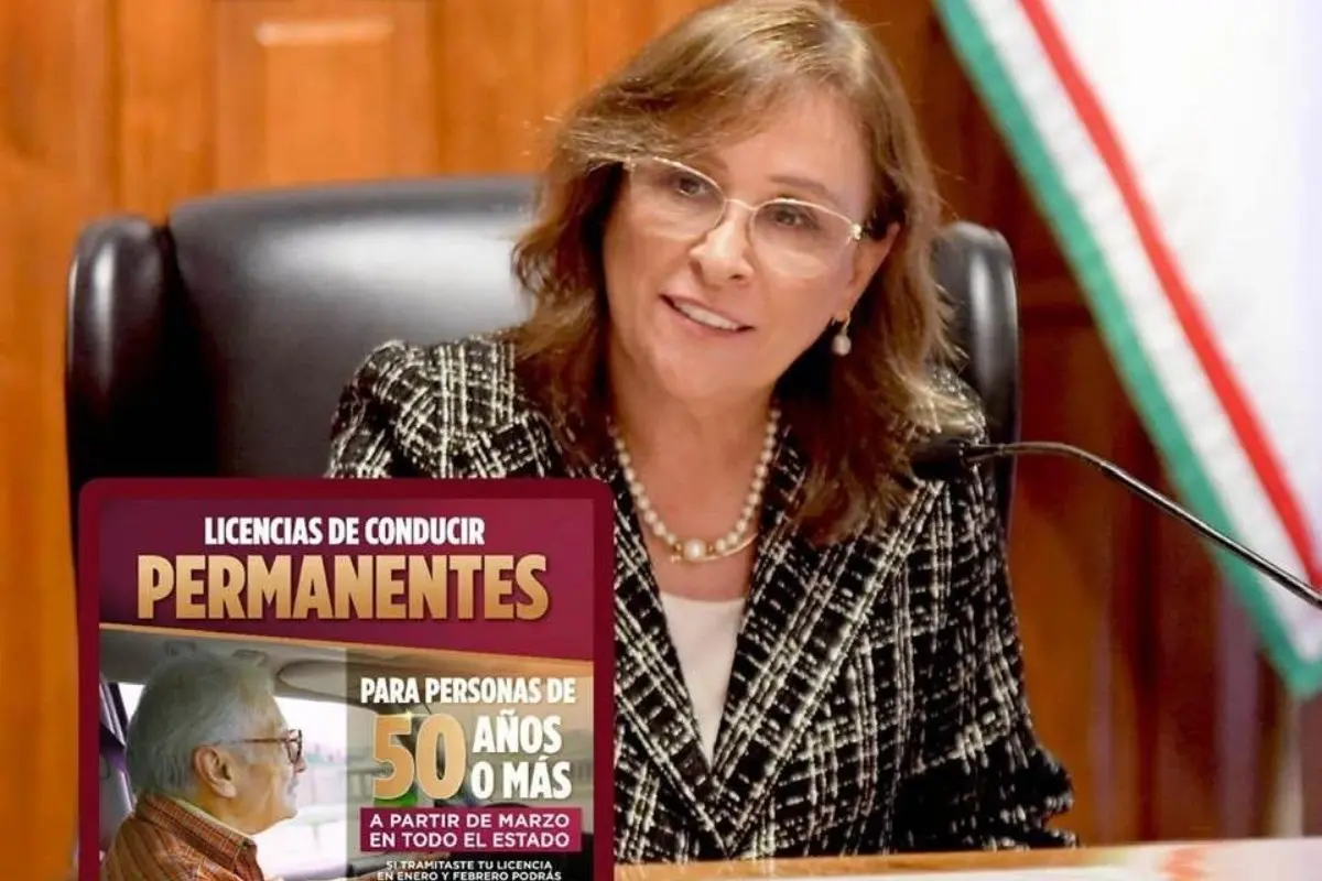 Rocío Nahle implementará licencia de conducir permanente Foto: X(Twitter) @rocionahle/Canva