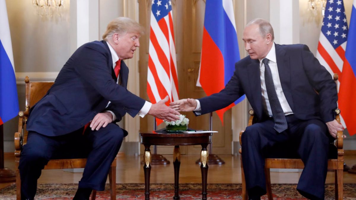 Vladímir Putin y Donald Trump. Foto: Archivo