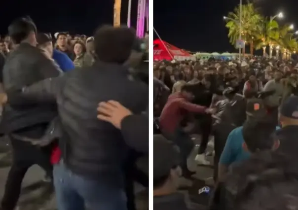 Se registra riña durante el segundo día del Carnaval La Paz 2025