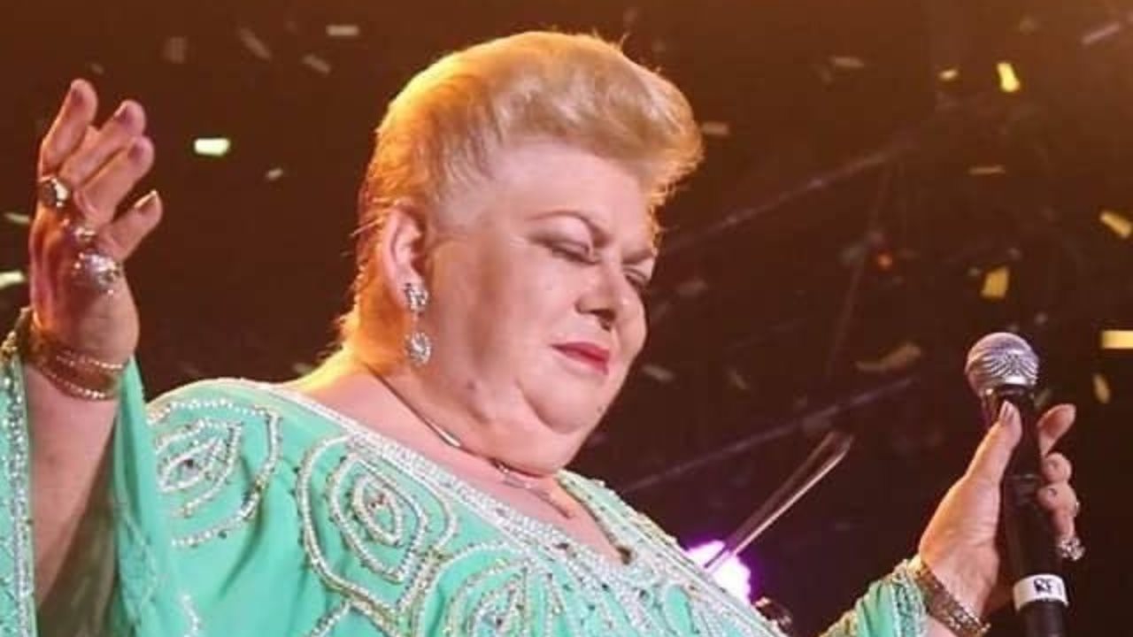 Este lunes 17 de febrero falleció Paquita la del Barrio, quien ofreció un concierto en Neza en 2022. Foto: X (@MelissaVegaTV).