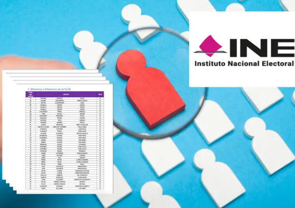INE publica listados de candidaturas a la elección judicial, pese a acusar errores