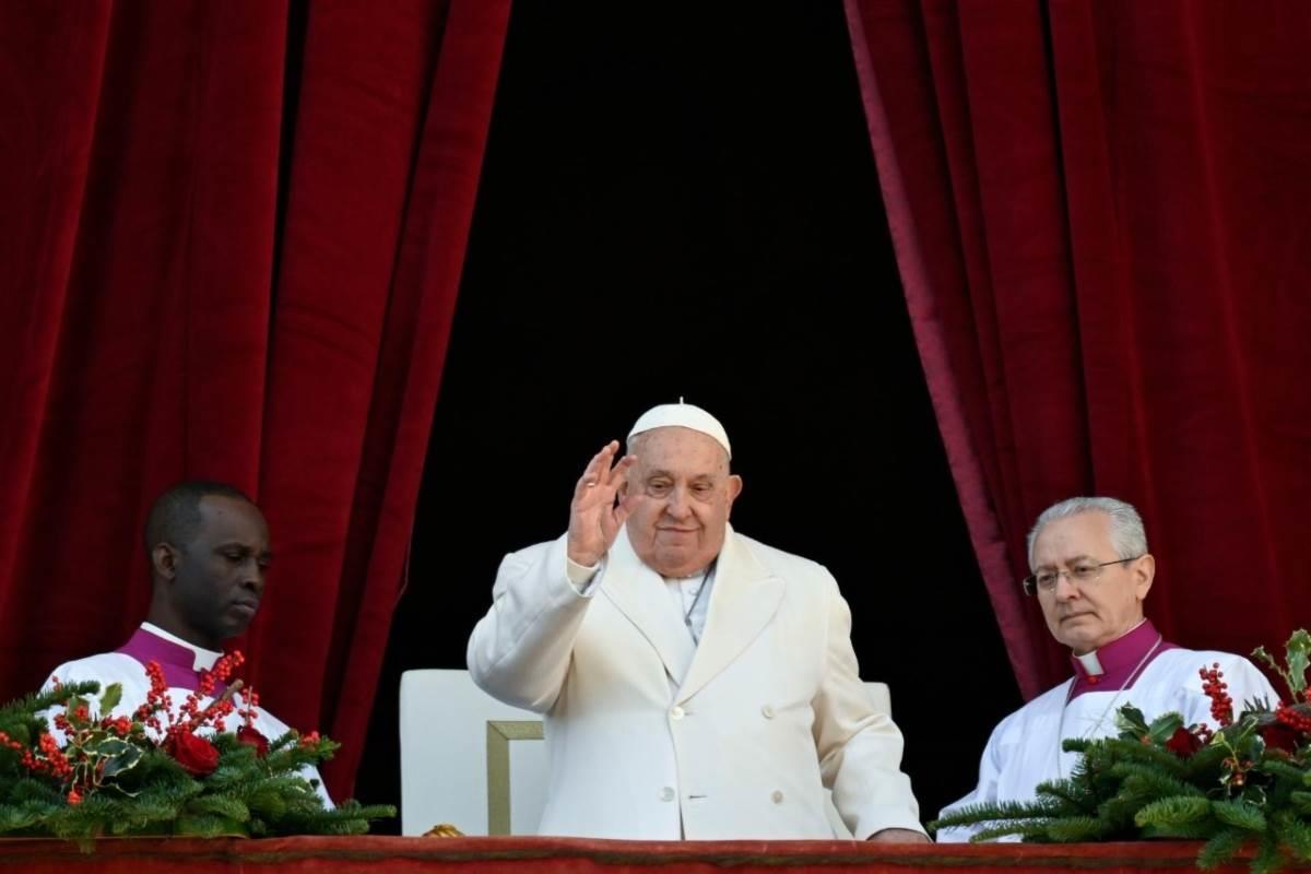 Papa Francisco durante el jubileo Foto: X(Twitter) @Pontifex_es